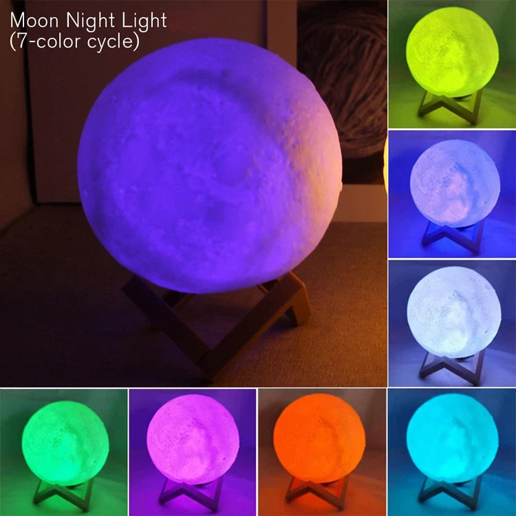 Moon Light Book Reading Lamp