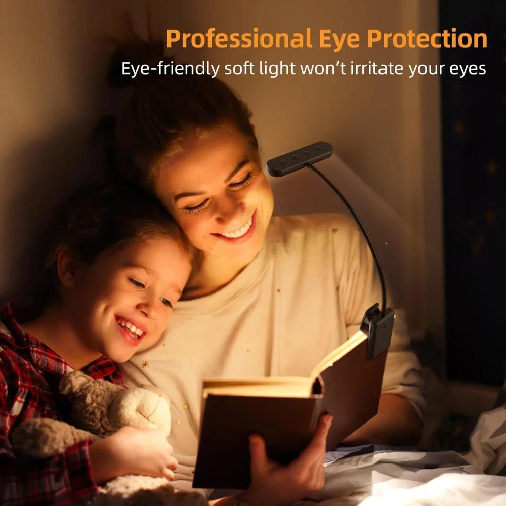 Rechargeable Clip-On Reading Light