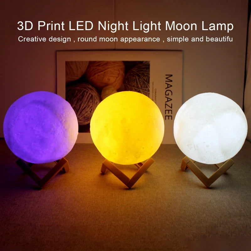 Moon Light Book Reading Lamp