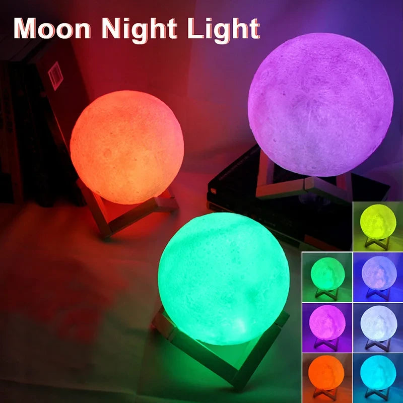 Moon Light Book Reading Lamp