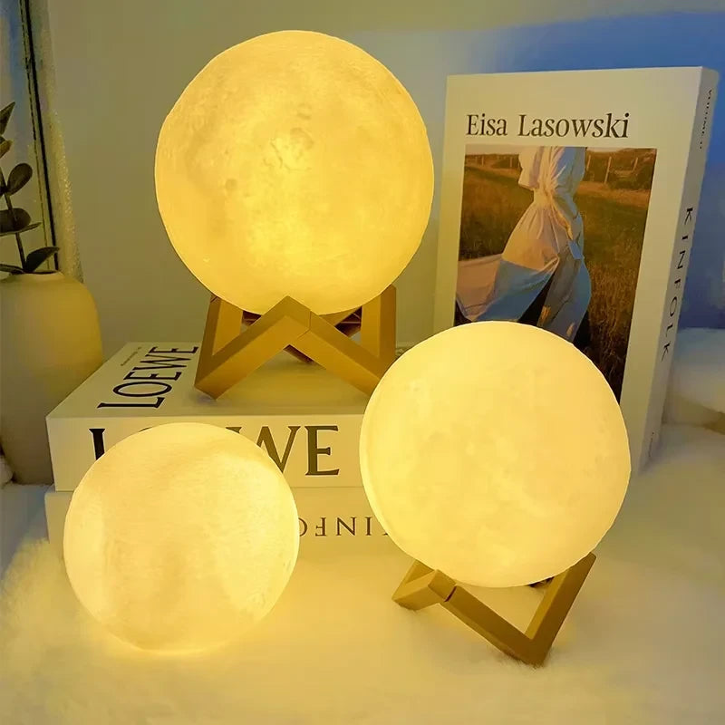 Moon Light Book Reading Lamp