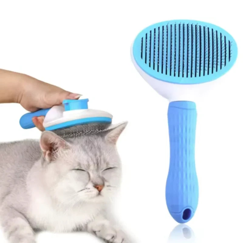 Self Cleaning Pet Hair Remover Brush