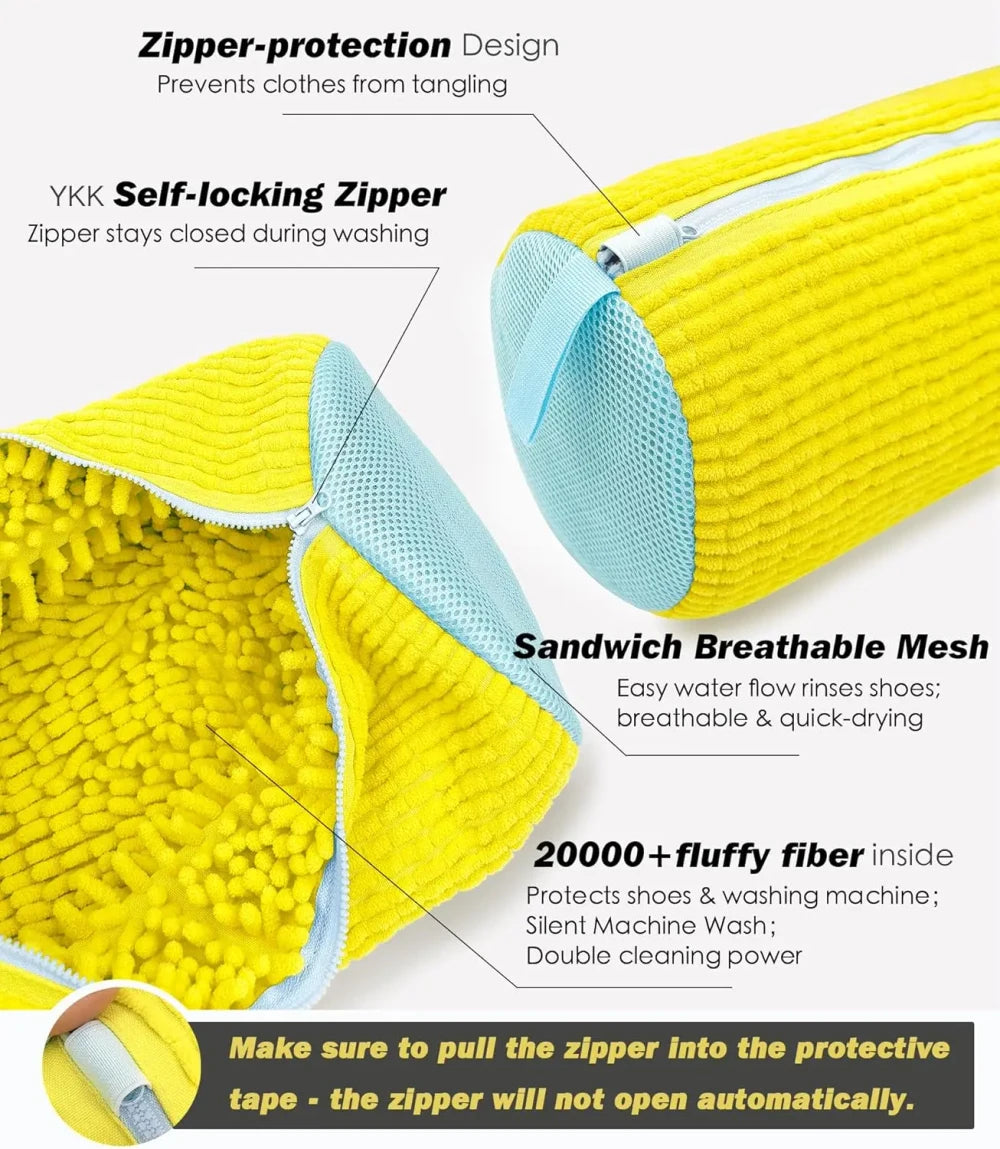 Padded Shoe Laundry Bag