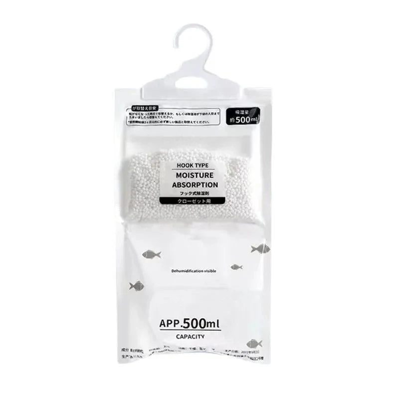 Hanging Moisture Absorber Wardrobe Dehumidifier Bag