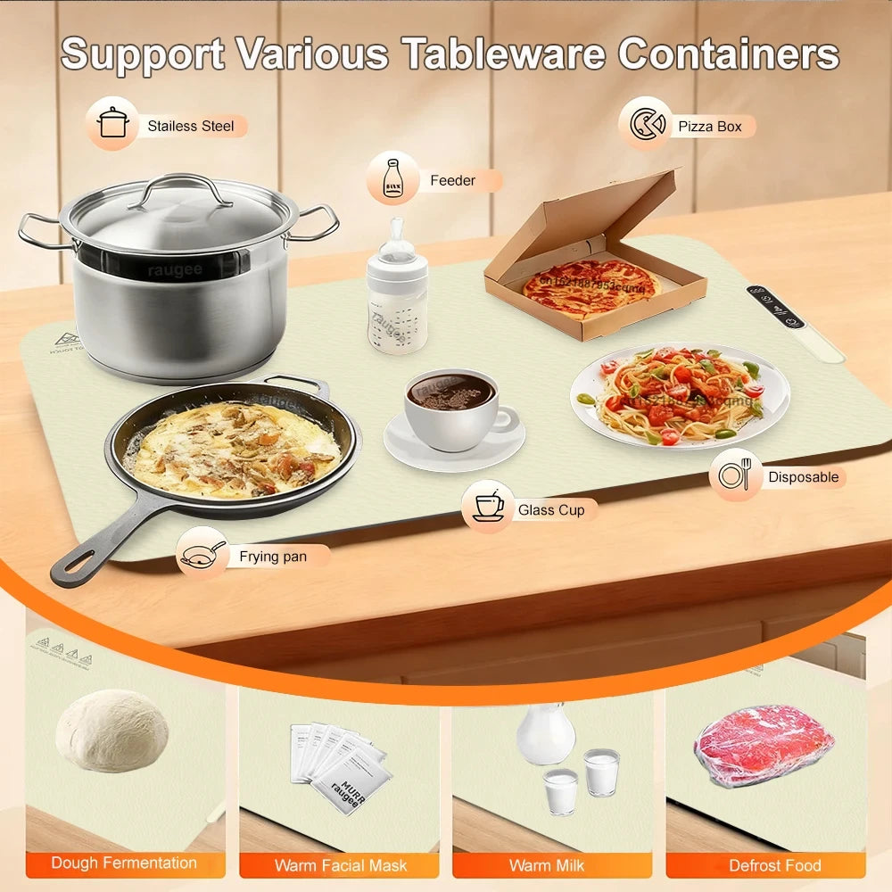 Silicone Foldable Food Warming Mat