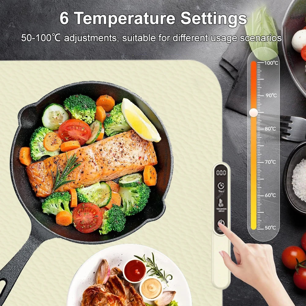 Silicone Foldable Food Warming Mat