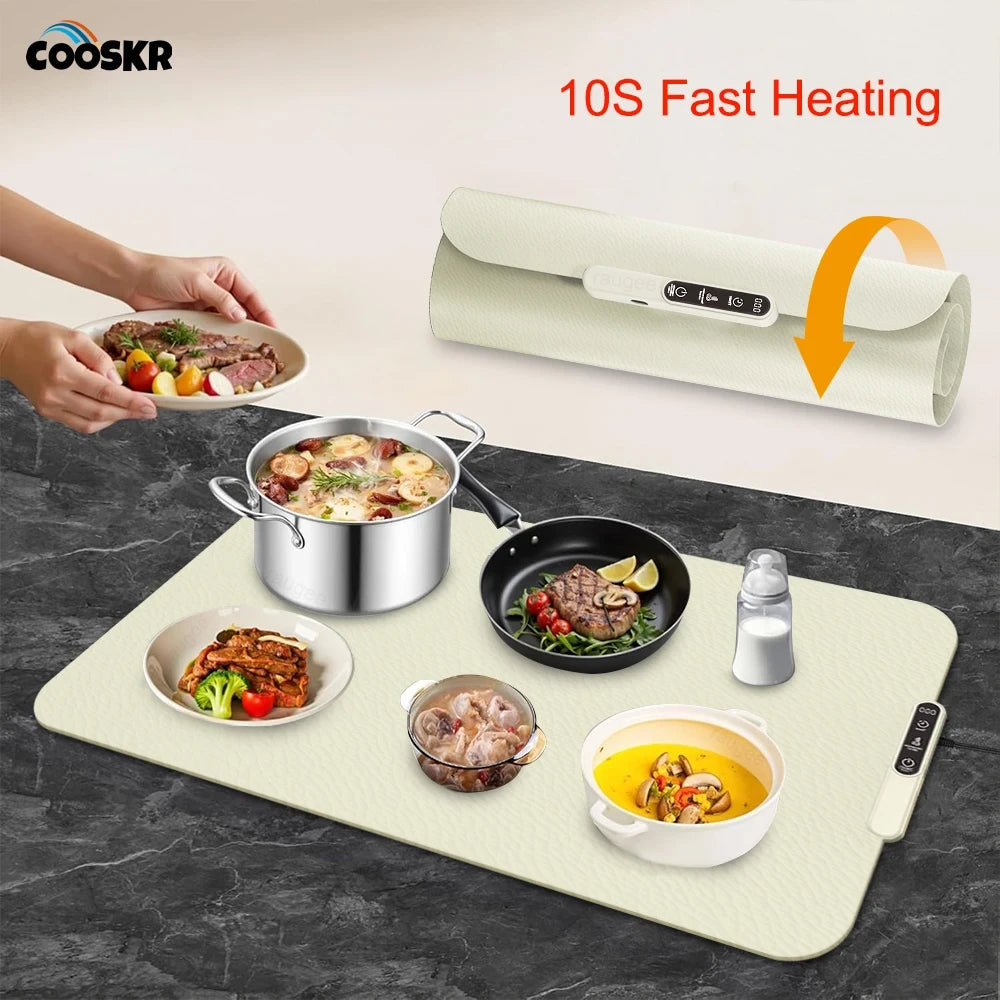 Silicone Foldable Food Warming Mat