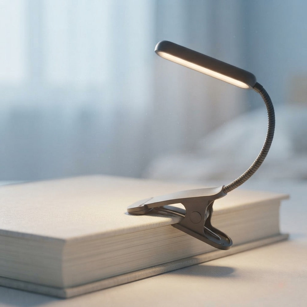 Rechargeable Clip-On Reading Light