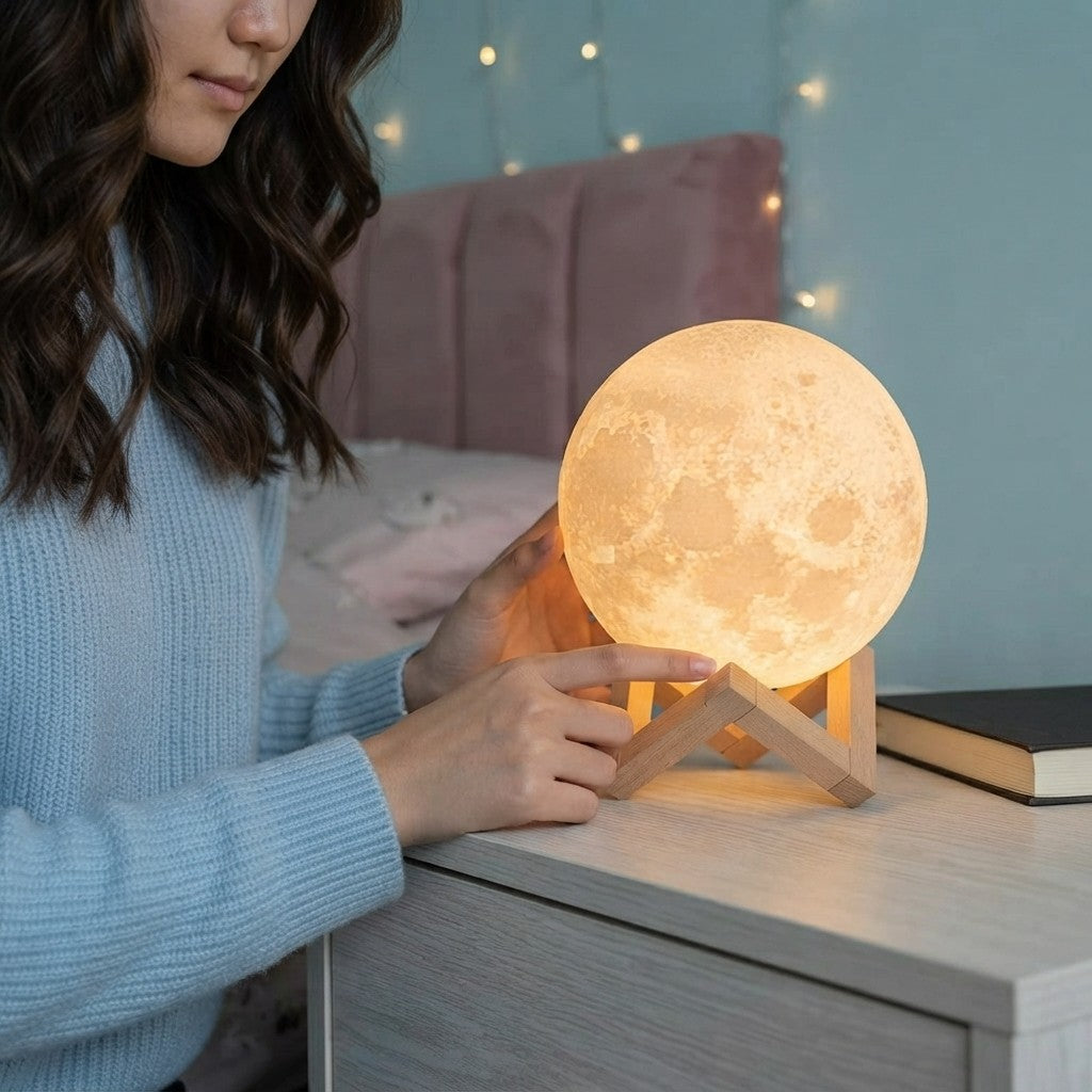 Moon Light Book Reading Lamp