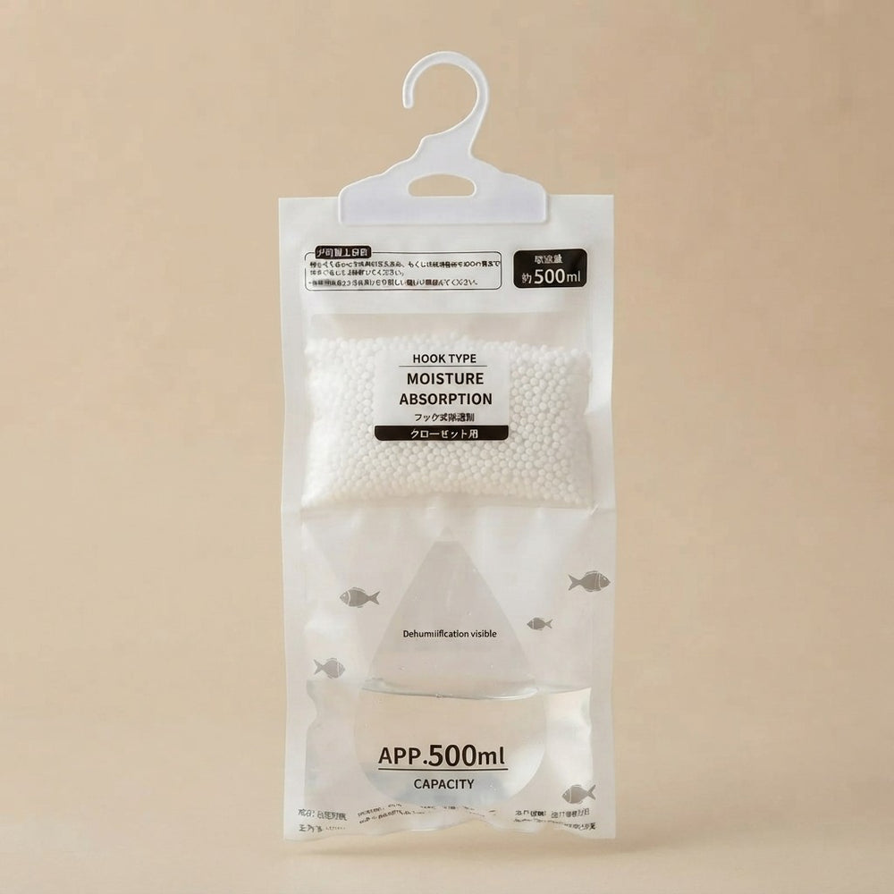 Hanging Moisture Absorber Wardrobe Dehumidifier Bag